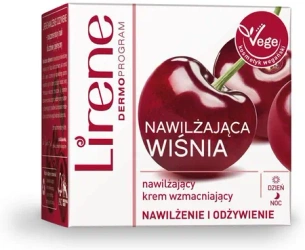 LIRENE Nawilżająca Wiśnia Krem nawilżająco-wzmacniający 50 ml