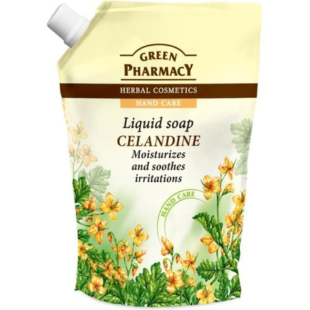 Green Pharmacy Mydło w Płynie Jaskółcze Ziele 465ml