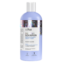 So!Flow Fioletowy Szampon Ochładzający Żółte Tony dla Włosów Blond 300ml