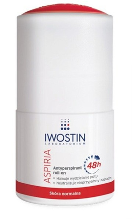 Iwostin Aspiria Antiperspirant Roll-On 48h Normal Skin 50ml