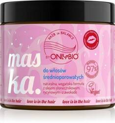 OnlyBio Hair in Balance Love is in Hair Mask for Medium Porosity Hair 400ml