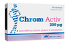 Olimp Chrom Activ 200 µg dla prawidłowego poziomu glukozy i metabolizmu 60 tabletek