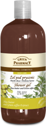 Elfa Pharm Green Pharmacy Żel Pod Prysznic MASŁO SHEA i ZIELONA KAWA 500ml