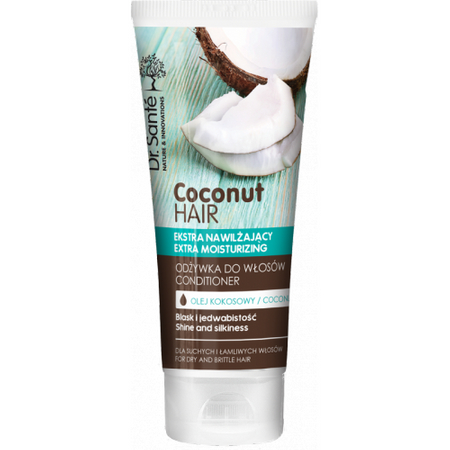 Elfa Pharm Dr. Sante Coconut Hair Extra Nawilżająca Odżywka do Włosów 200ml