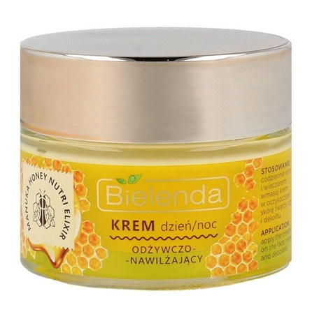 Bielenda Manuka Honey Nutri Elixir Odżywczo Nawilżający Krem Dzień/Noc 50ml