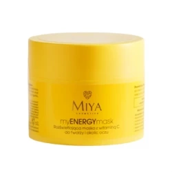 Miya myENERGYmask Rozświetlająca maska z witaminą C do twarzy i okolic oczu 50 ml