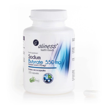 Sodium Butyrate 100 Capsules 550mg