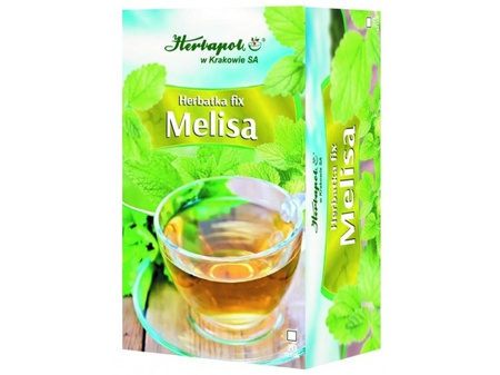 Herbatka Fix Melisa 20 Szt. Wycisza Uspokaja Łagodzi Niepokój
