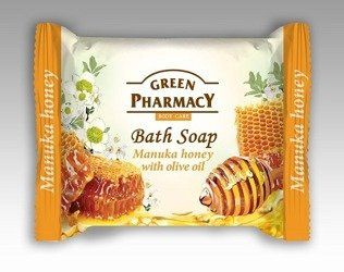 Green Pharmacy Mydło w Kostce Miód Manuka 100 g