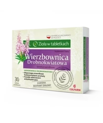 Colfarm Wierzbownica Drobnokwiatowa dla prawidłowego funkcjonowania Prostaty 30 tabletek