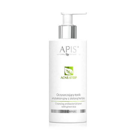 APIS Acne-Stop Home terApis Oczyszczający tonik antybakteryjny z zieloną herbatą 300 ml