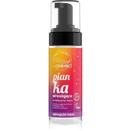 OnlyBio Pianka Utrwalająca Do Stylizacji Fal i Loków 150ml