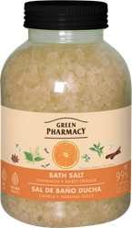 Green Pharmacy Bath Salt Cinnamon and Sweet Orange 1000g