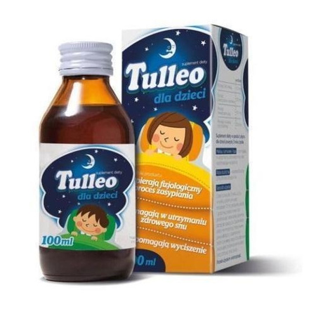 Aflofarm TULLEO Syrop dla dzieci wspierający zasypianie i zdrowy sen 100 ml
