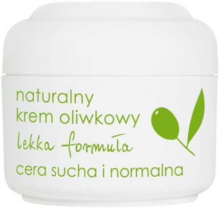 Ziaja Naturalny Krem Oliwkowy Lekka Formula Cera Sucha i Normalna 100 ml