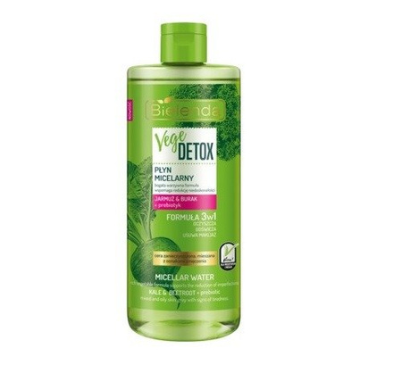 Bielenda VEGE DETOX Micellar Liquid Kale&Beetroot + Prebiotic 500ml