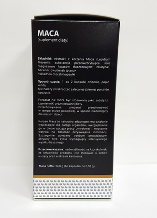 EkaMedica Kapsułki Maca 60 sztuk
