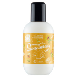 Barwa Naturalna Bezacetonowy zmywacz do paznokci Słonecznikowy 100 ml