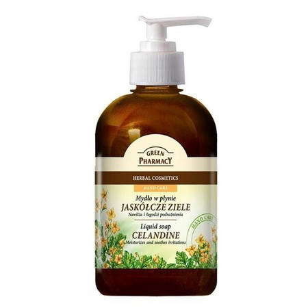 Green Pharmacy Mydło w Płynie Jaskółcze Ziele 465 ml