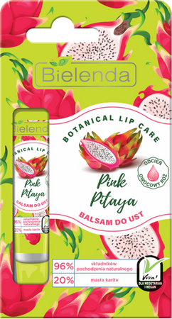 Bielenda BOTANICAL LIP CARE Balsam Do Ust Pink Pitaya 10g 