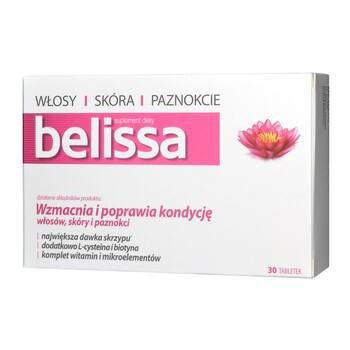 Belissa Włosy Skóra Paznokcie 30 tabl.