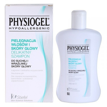 Physiogel Delikatny szampon do suchej i wrażliwej skóry głowy 250 ml 