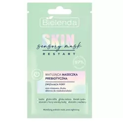 Bielenda Skin Restart Sensory Mask Mattifying Prebiotic Mask 8g