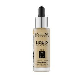 Eveline Liquid Control Mattifying Drops Foundation Podkład Do Twarzy Warm Beige 32ml