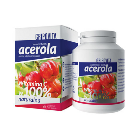 Gripovita Acerola Tabletki Do Ssania 60szt.