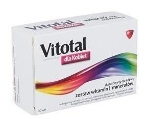 Aflofarm Vitotal for Women Witamins and Minerals 30caps.