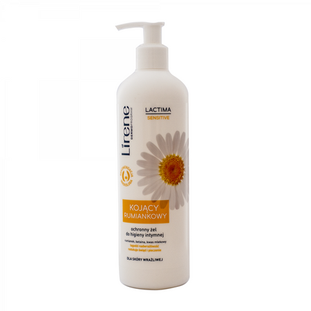 Lirene Lactima Żel Kojący Do Higieny Intymnej Rumianek 350ml