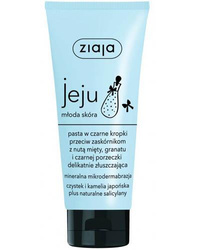 Ziaja Jeju Pasta w czarne kropki przeciw zaskórnikom 75ml
