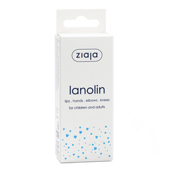 Ziaja Lanolin for Lips Hands Elbows and Knees 10g