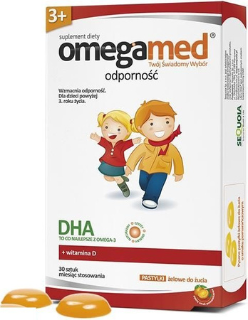 Omegamed Odporność Pastyki Żelowe 30szt.
