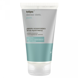 TOŁPA DERMO MEN PURE ŻEL OCZYSZCZAJĄCY DO TWARZY 150 ML
