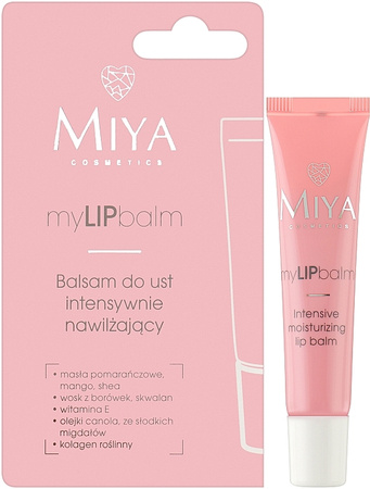 Miya myLIPbalm Intensively Moisturizing Lip Balm 15ml