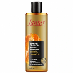 Jantar Laminating Shampoo with Amber Essence, Proteins and Ceramides for Damaged and Frizzy Hair 300ml