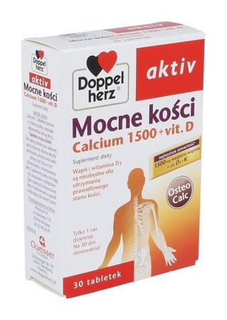 Doppelherz STRONG BONES 30 TABLE. for the maintenance of normal bone condition