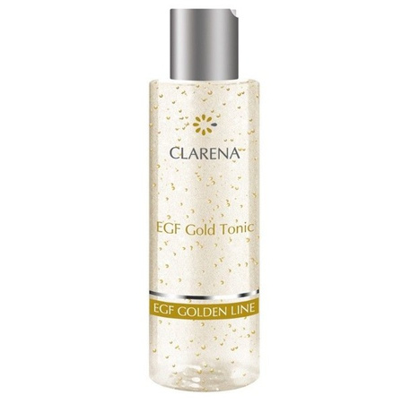 Clarena EGF Gold Żelowy Tonic Z Koloidalnym Złotem 200ml
