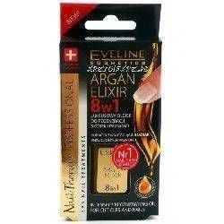 Eveline Argan Elixir Olejek Do Regeneracji Skórek I Paznokci 8W1 12 ml