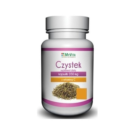 MyVita Czystek z Witaminą C 350 mg 60 Kapsułek