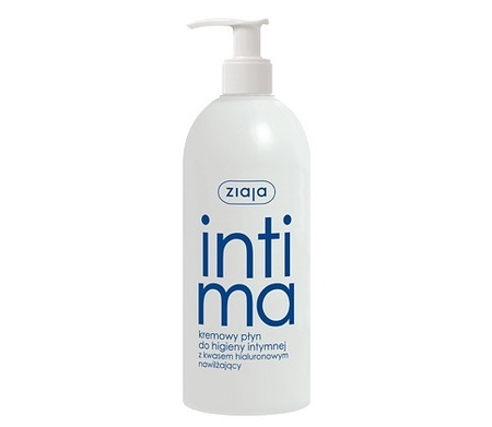 Ziaja INTIMA Kremowy płyn do higieny intymnej z Kwasem Hialuronowym 500 ml