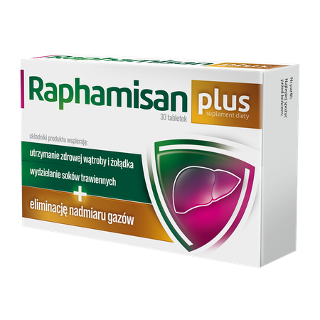 Aflofarm  Raphamisan Plus  zdrowa watroba 30 tab 