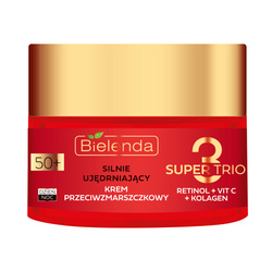 Bielenda Super Trio 3 Ujędrniający Krem Przeciwzmarszczkowy 50+ 50ml
