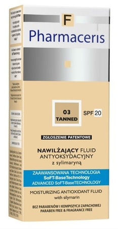 Pharmaceris Nawilżający Fluid Słoneczny 03 30ml