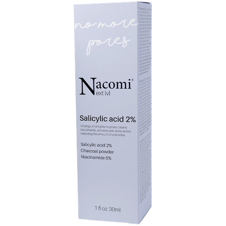 Nacomi Kwas Salicylowy 2%  Serum do Twarzy 30ml
