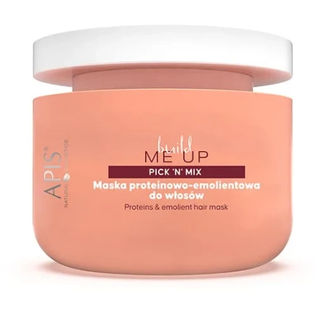 APIS PICK'N'MIX Build Me Up Maska proteinowo-emolientowa do włosów suchych i zniszczonych 250 ml