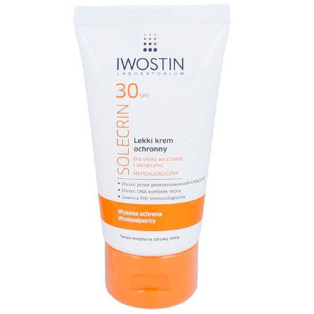 Iwostin Solecrin Light Protective Cream SPF30 50ml
