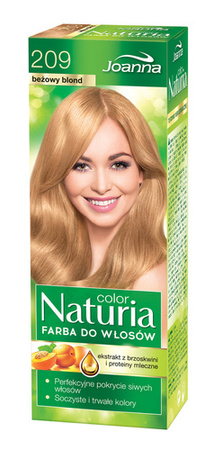 JOANNA NATURIA FARBA BEZOWY BLOND 209