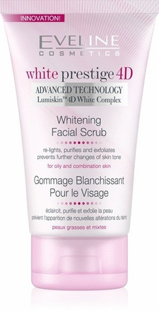 Eveline Cosmetics White Prestige 4D Whitening Facial Scrub 150ml